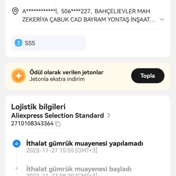 Aliexpress Gümrük İşlemleri Muayenesi