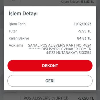 Cvmaker.com.tr CV Market Şikayet