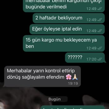 Huriş Butik Kargom Neredeyse 20 Gündür Ulaşmadı Elime