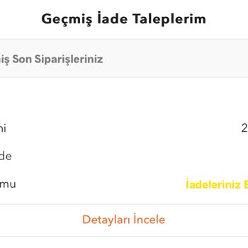 Modanisa İade Ödemesi Yapılmadı.