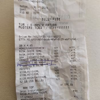 A101 Tarabya Marka Kaşar Peyniri