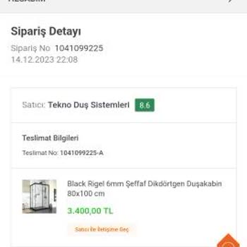 Koçtaş İnternet Üzerindeki Siparişi Takibi