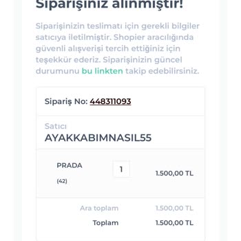 Shopier Günler Geçmesine Rağmen Ürünüm Kargoya Verilmedi