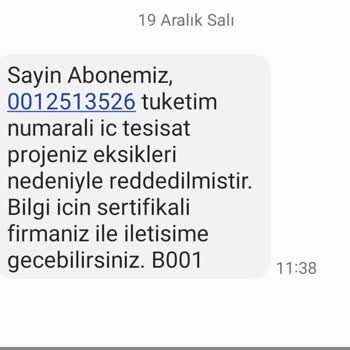 Üçay Mühendislik Doğal Gazımın Salınmaması
