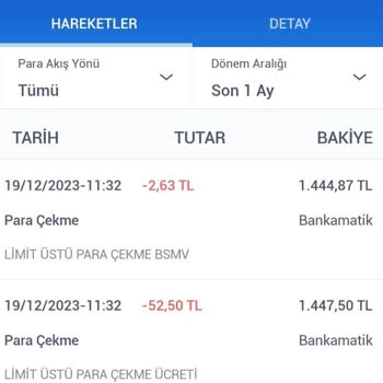 İş Bankası ATM Sinden Kendi Para Çektiğim Halde Benden Para Çekmiş