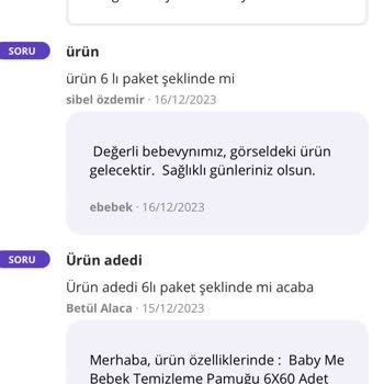 Ebebek Ürün İade Edildi