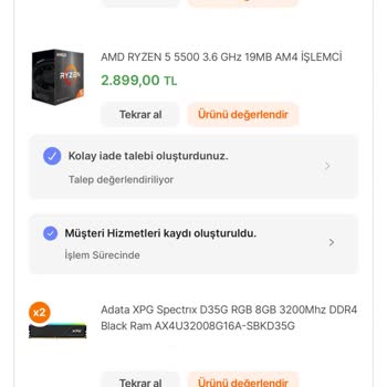 Hepsiburada İade Edilen Ürünün İade Sürecinin Uzaması Hak.