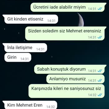 E.R.C Toptan İstanbul Ürünler Gelmedi. Ücret İade Edilmedi