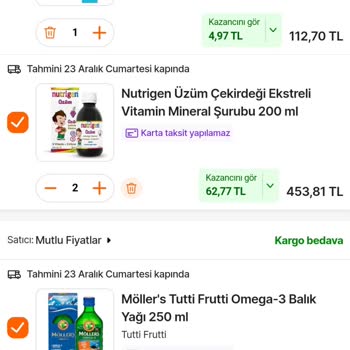 Hepsiburada Kafasına Göre Fiyat Değişikliği