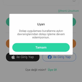Dolap Üyeliğim Askıya Alındı Yeni Üyelik Açamıyorum