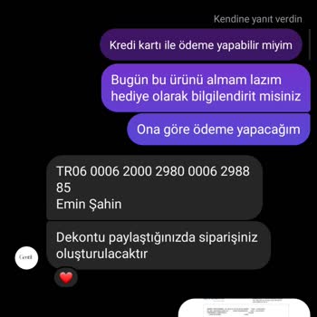 Gentilbutik Ödeme Yapıldığı Halde Ürün Kargoya Verilmedi Ve Yok