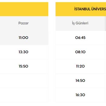 İETT - İstanbul Elektrik Tramvay Tünel Ht 48 ' İn 11.12.2023 Tarihli Saat Değişikliği Mağduriyeti