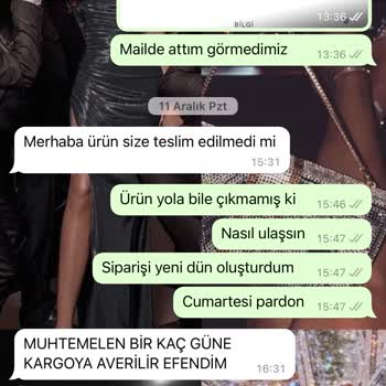 Bianco Lucci Markası Sorumsuzluğu Müşteri Memnuniyetsizliği