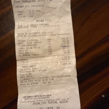 A101 Ankara Şubesi Personel Davranışı Şikayeti