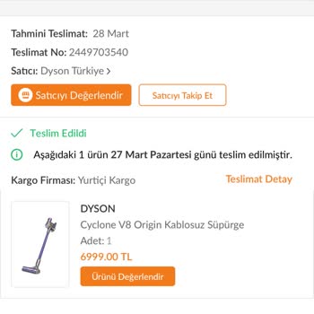 Asla Tercih Etmeyeceğim Bir Marka Dyson