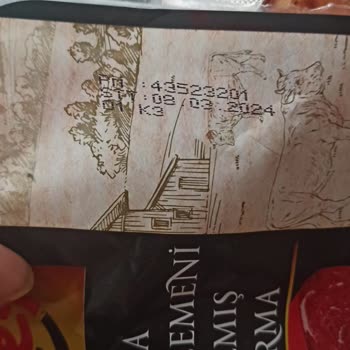 A101 Bozuk Pastırma Çıktı Ve Geri Alınmadı