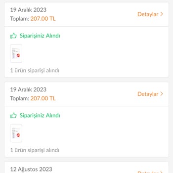 Trendyol Yanlışlıkla Alınan Fazla Sipariş İptali
