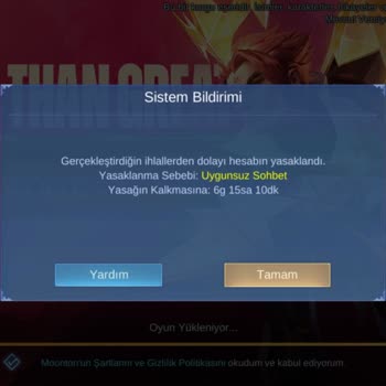 Mobile Legends Haksız Sohbet Yasağına İtiraz!