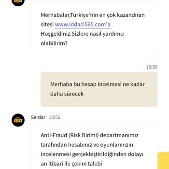 İddacı İddaci595.com Adlı Site Tüm Kazancıma El Koydu