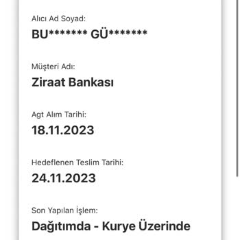 AGT Kurye Kartımın 1 Aydır Teslim Edilmemesi