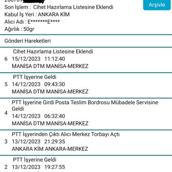 PTT Kargo Pasaportumu Teslim Etmedi