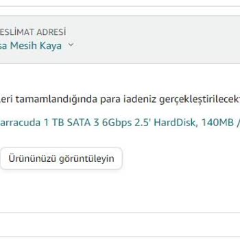 Amazon İade Ettiğim Ürün Ne Zaman Depoya Ulaşacak?
