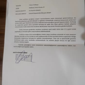 Walkway Kar Botu Su Aldı, Müşteri Mağduriyeti!