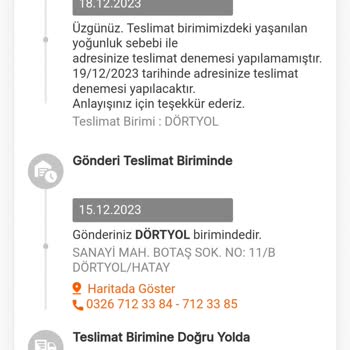 MNG Kargo Geç Getirme İade Verme