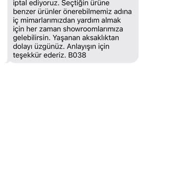 Vivense Stokta Olmayan Ürünü Satışa Sunması