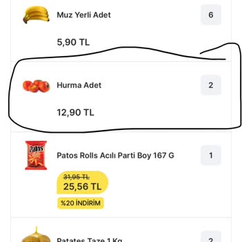 Migros Siparişi Eksik Teslim Etti Üstüne 5 Gün Getirmeyerek Oyaladı.