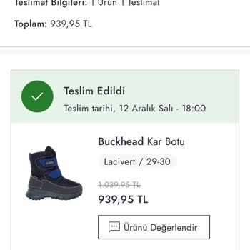 Boyner Çocuk Erkek Botu