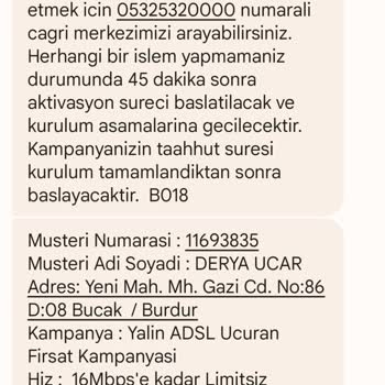 Turkcell Superonline İnternet Sözleşmemin İptal Edilmesini İstiyorum