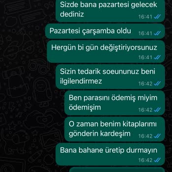 Kara Kutu Yayınları Siparişimi Teslim Etmediler