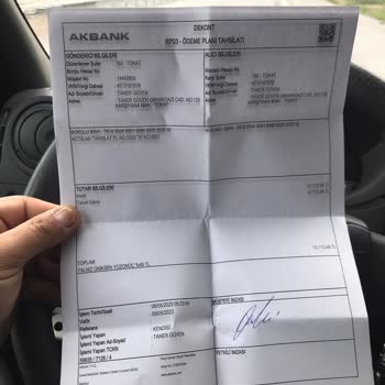 Akbank Banka Sicili Silinmesi