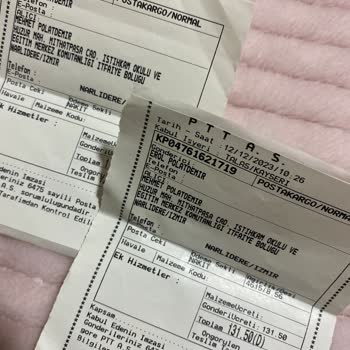 PTT Kargo Kargom İzmir'deki Dağıtım Merkezinde Ulaşmadı