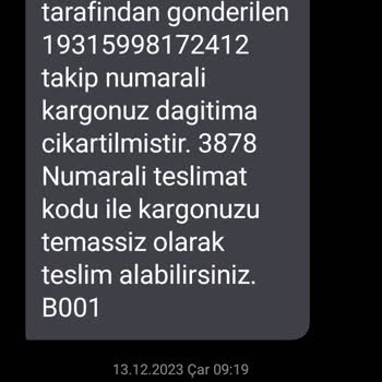 Sürat Kargo ( Yalova Bayraktepe Paketimi Teslim Etmiyor