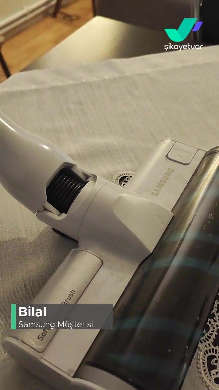 Samsung Şarjlı El Süpürgesi Sorunu videonun kapak resmi