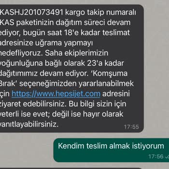Kargo Firması Hepsijet'in Teslimat Sorunu