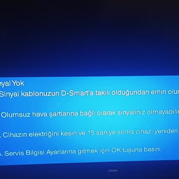 D-Smart Televizyon Kullanamamak Boşu Boşuna Para Ödeme