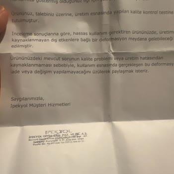 İpekyol Tüvit Etek İplikleri Döküldü