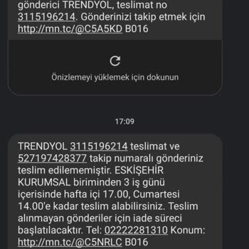 MNG Kargo Ürün Teslimatını Bilgim Olmadan İade Başlattı