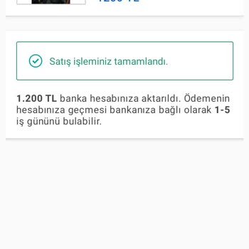 Sahibinden Param-Güvende İle Satış Yaptığım Ürünlerin Parası Gelmedi