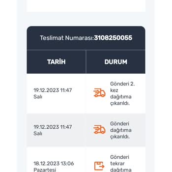 Sürat Kargo Dağıtıma Çıkan Kargom Gelmiyor