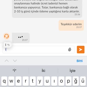 Trendyol %70 İ Eksik Gelen Yemek Siparişimin Parasının İade Edilmemesi