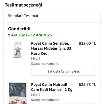 Amazon Dan Şikayetçiyim Ne Teslim Ediyor Ne İade Alıyor.