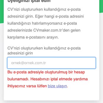 CV Maker Habersiz Ücret Kesiyor