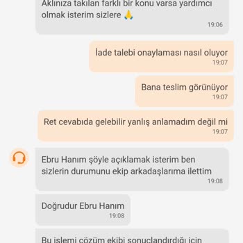 Trendyol Yemek Ürün Teslimi Edilmemesi Edilmiş Görünmesi