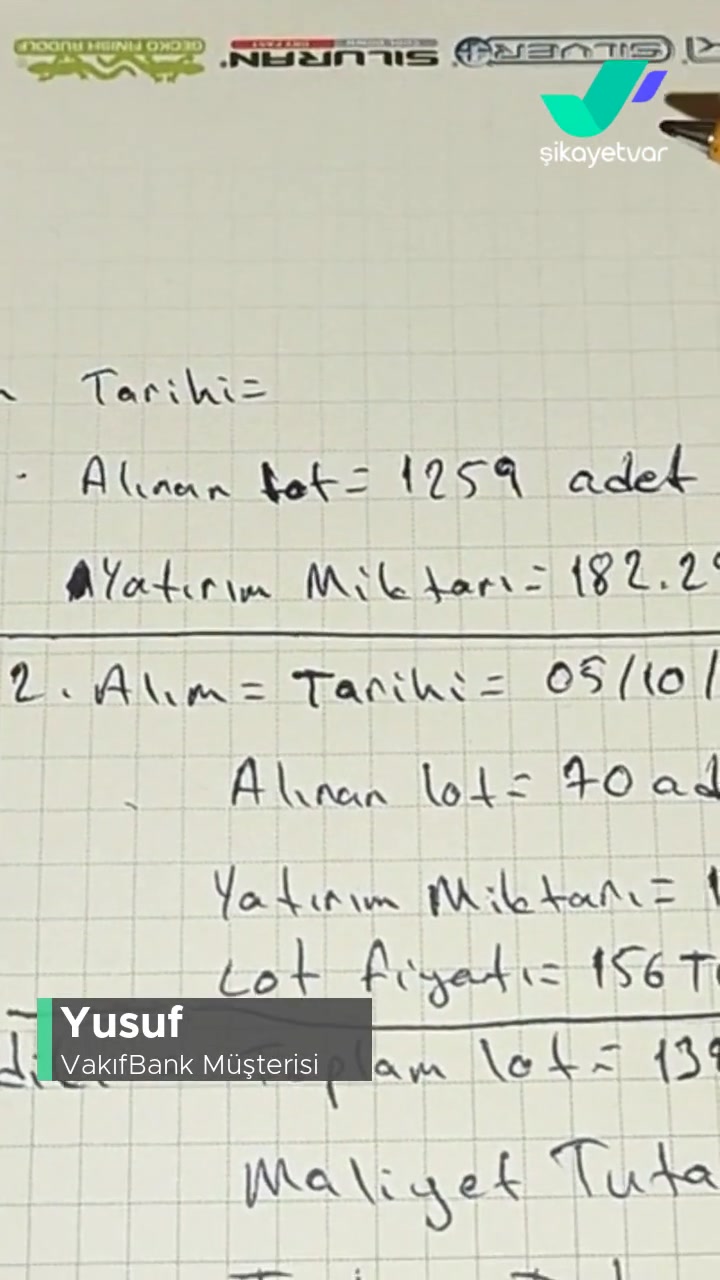 VakıfBank Hisse Senedi Yatırım Hesabı Param Eksik Görünüyor videonun kapak resmi