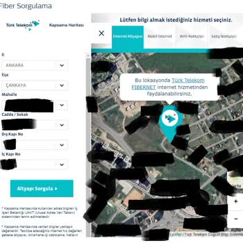 Türk Telekom Fiber Altyapı Var Diyor Ancak Yok