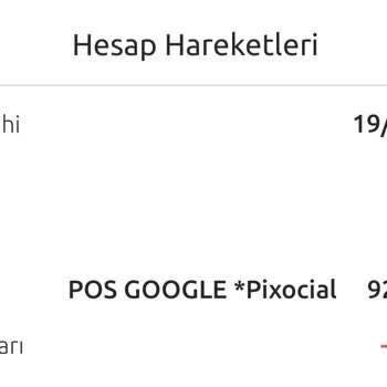 Google Pixocial Habersiz Para Çekilmesi